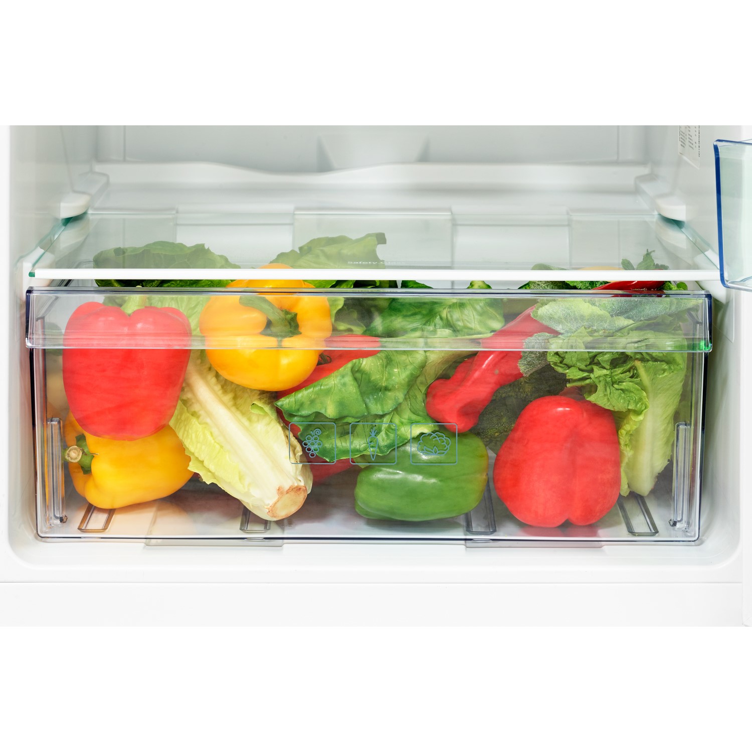 Beko 252 Litre Upright Freestanding Larder Fridge - White - Image 2