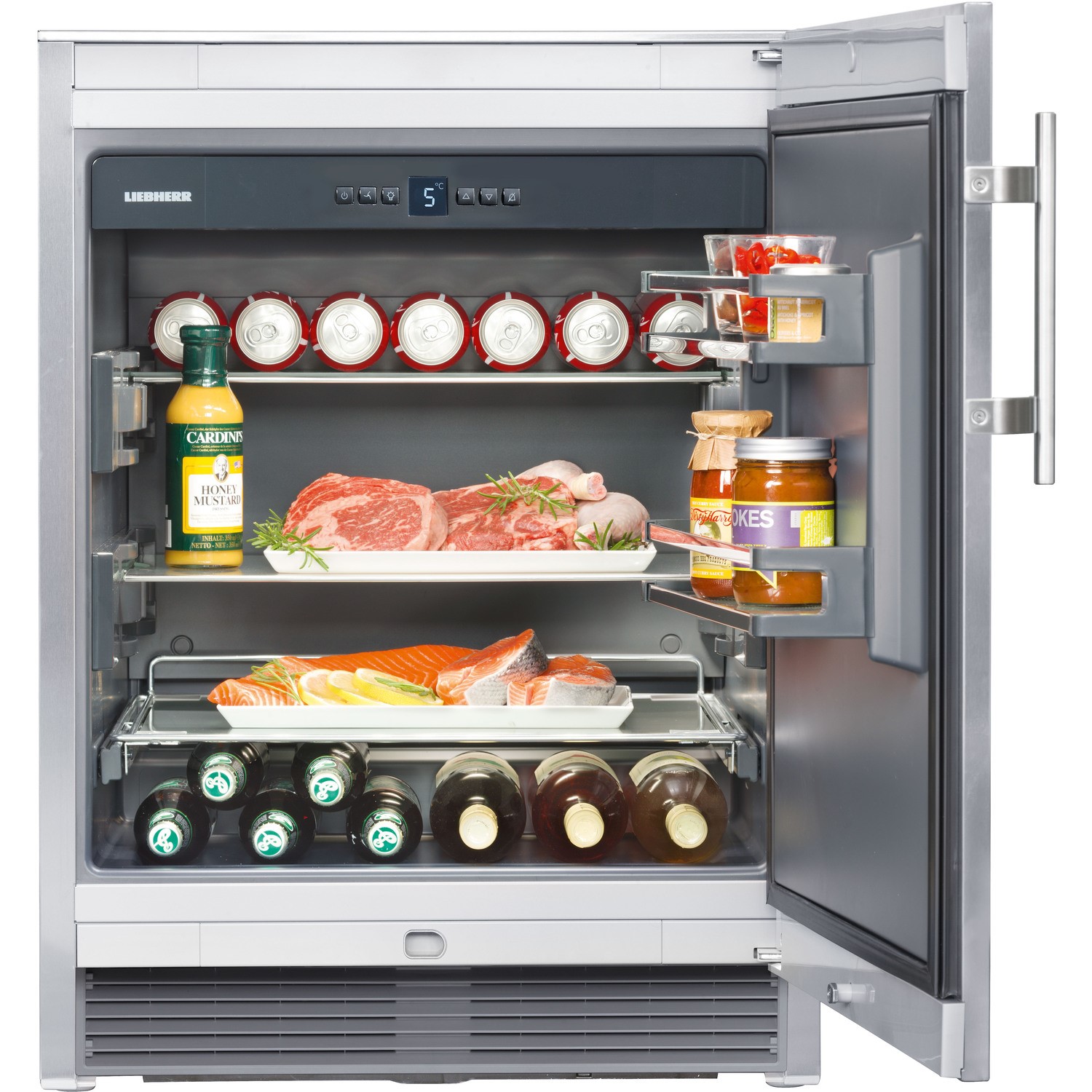 Liebherr 109 Litre Outdoor Fridge - Stainless Steel - Image 5